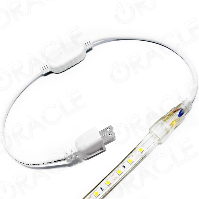 Illustrative example of 110v led strip from Google Search