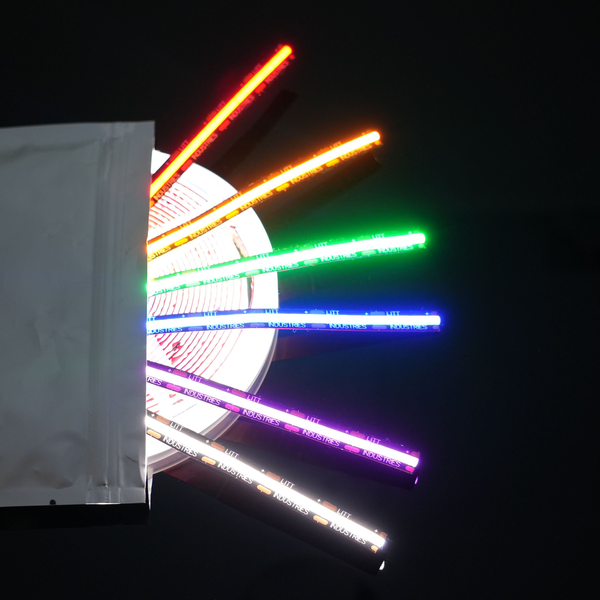 Illustrative example of 12V LED strip light