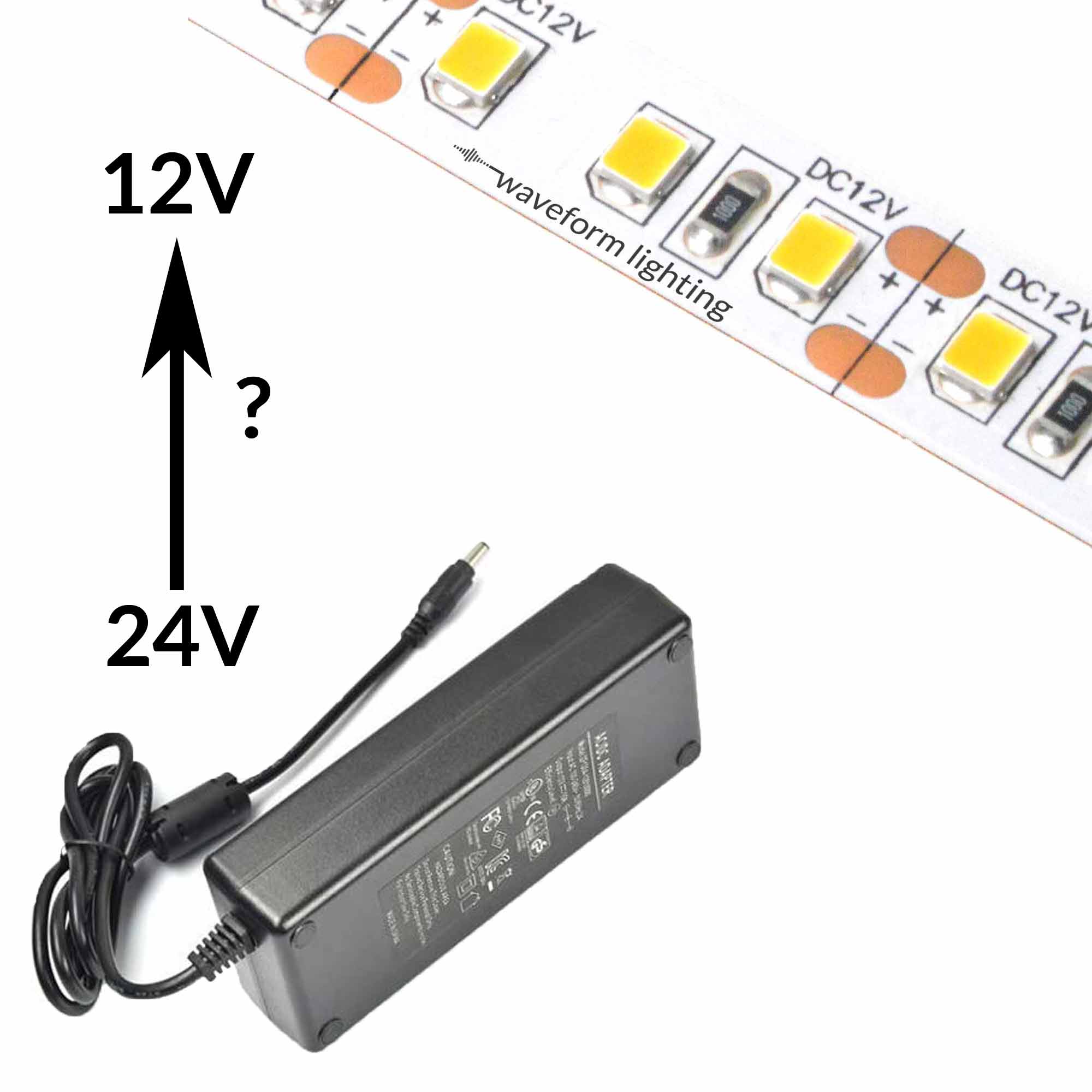 Illustrative example of 12v led strip lights from Google Search
