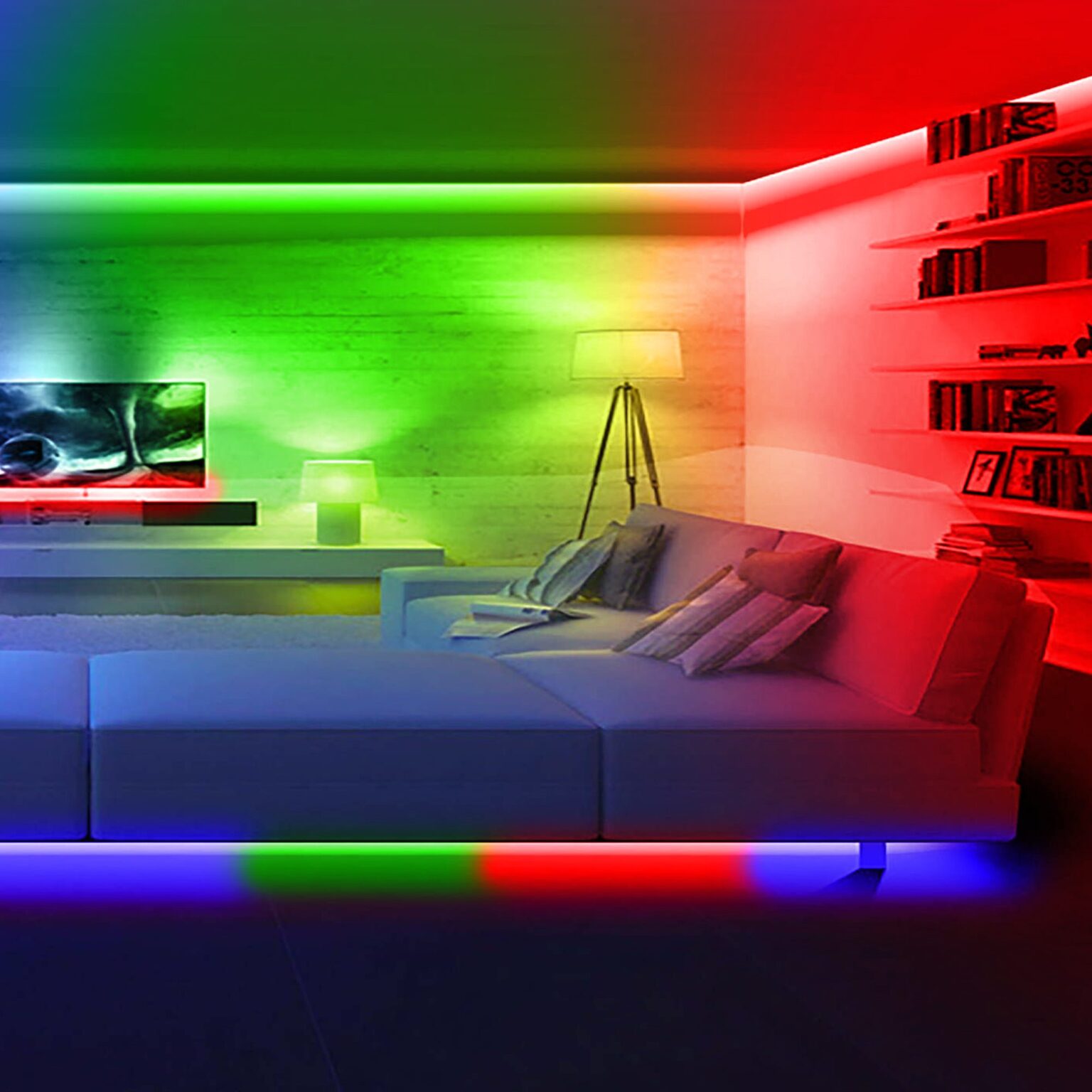 Illustrative example of 3ft led strip light from Google Search