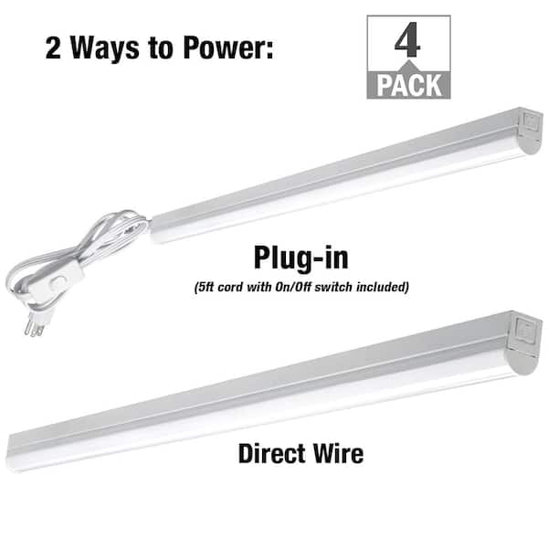 Illustrative example of 4 ft led strip light from Google Search