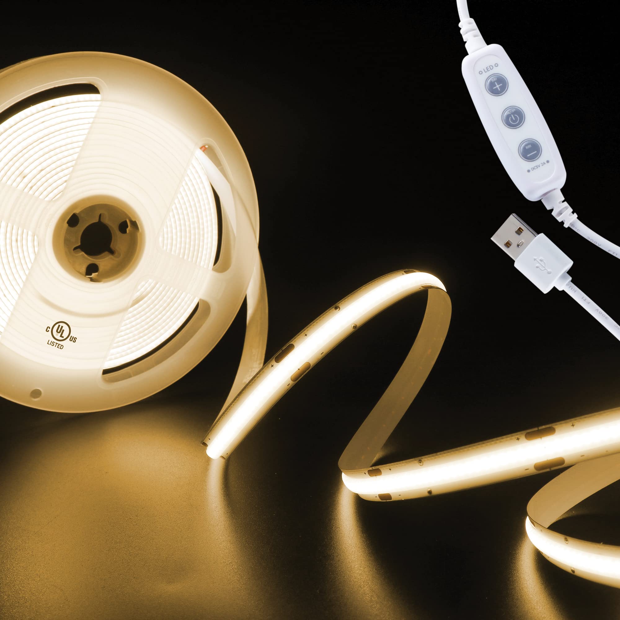 Illustrative example of 5v led strip from Google Search