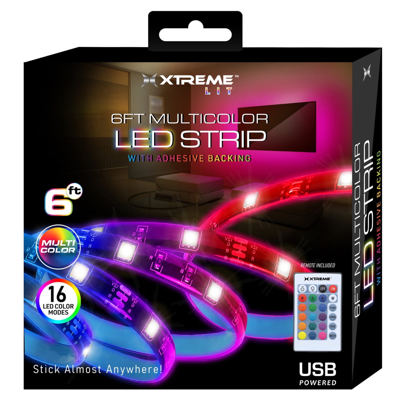Illustrative example of 6 ft led light strip from Google Search