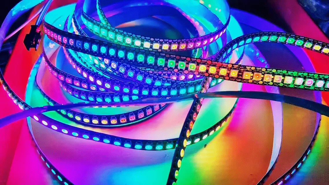 Illustrative example of addressable led from Google Search