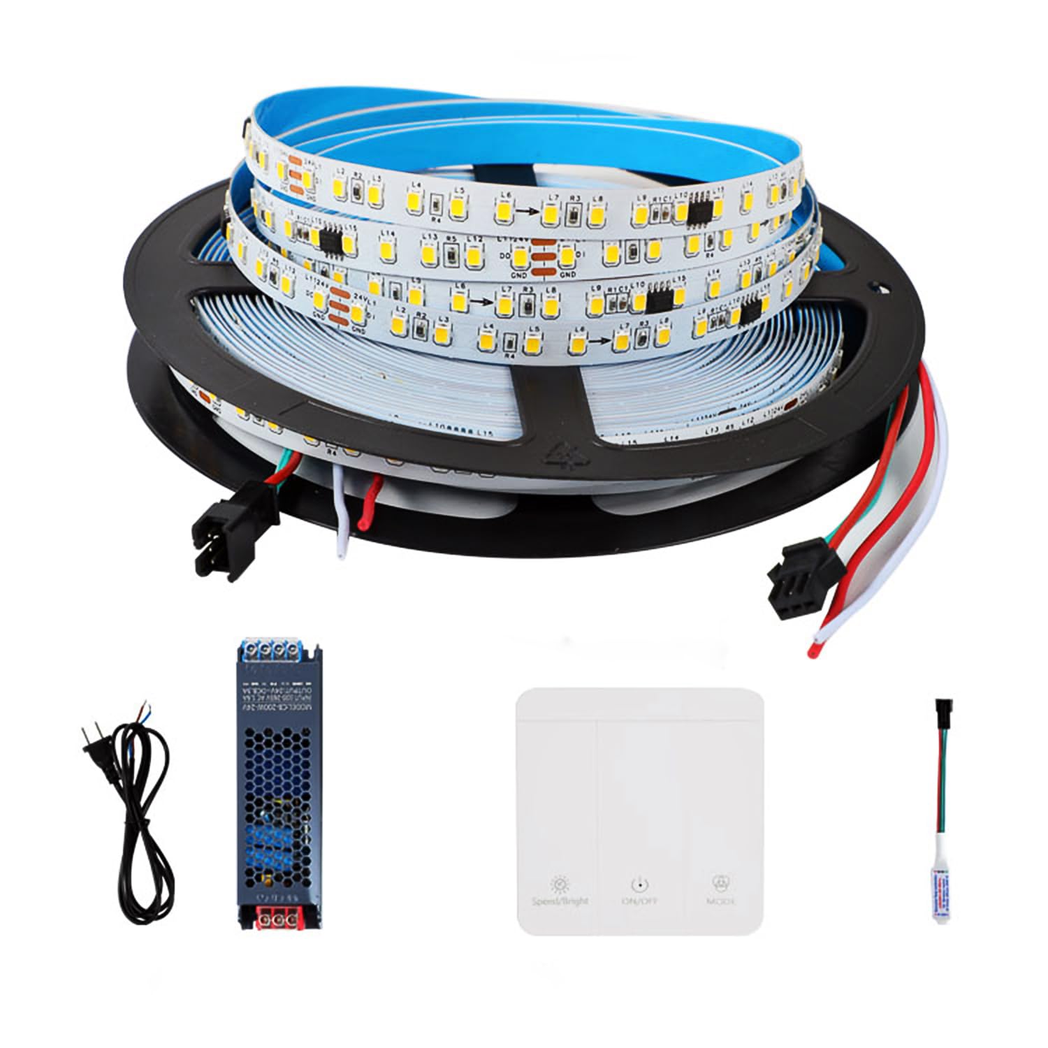 Illustrative example of addressable led lighting from Google Search