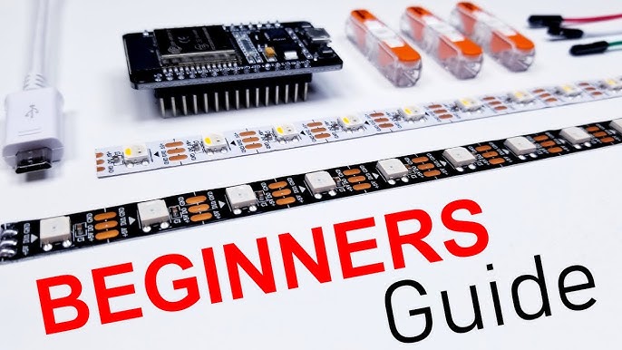Illustrative example of addressable led lights from Google Search