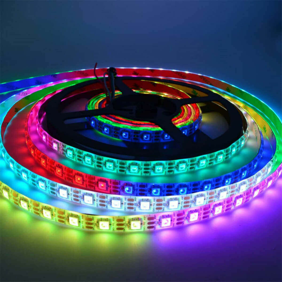 Illustrative example of addressable led strip from Google Search