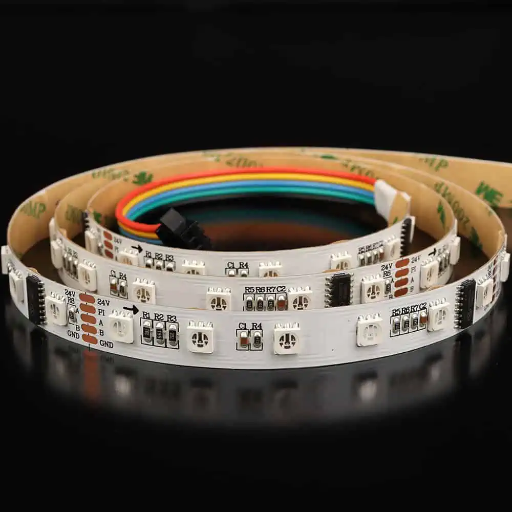 Illustrative example of addressable led tape from Google Search