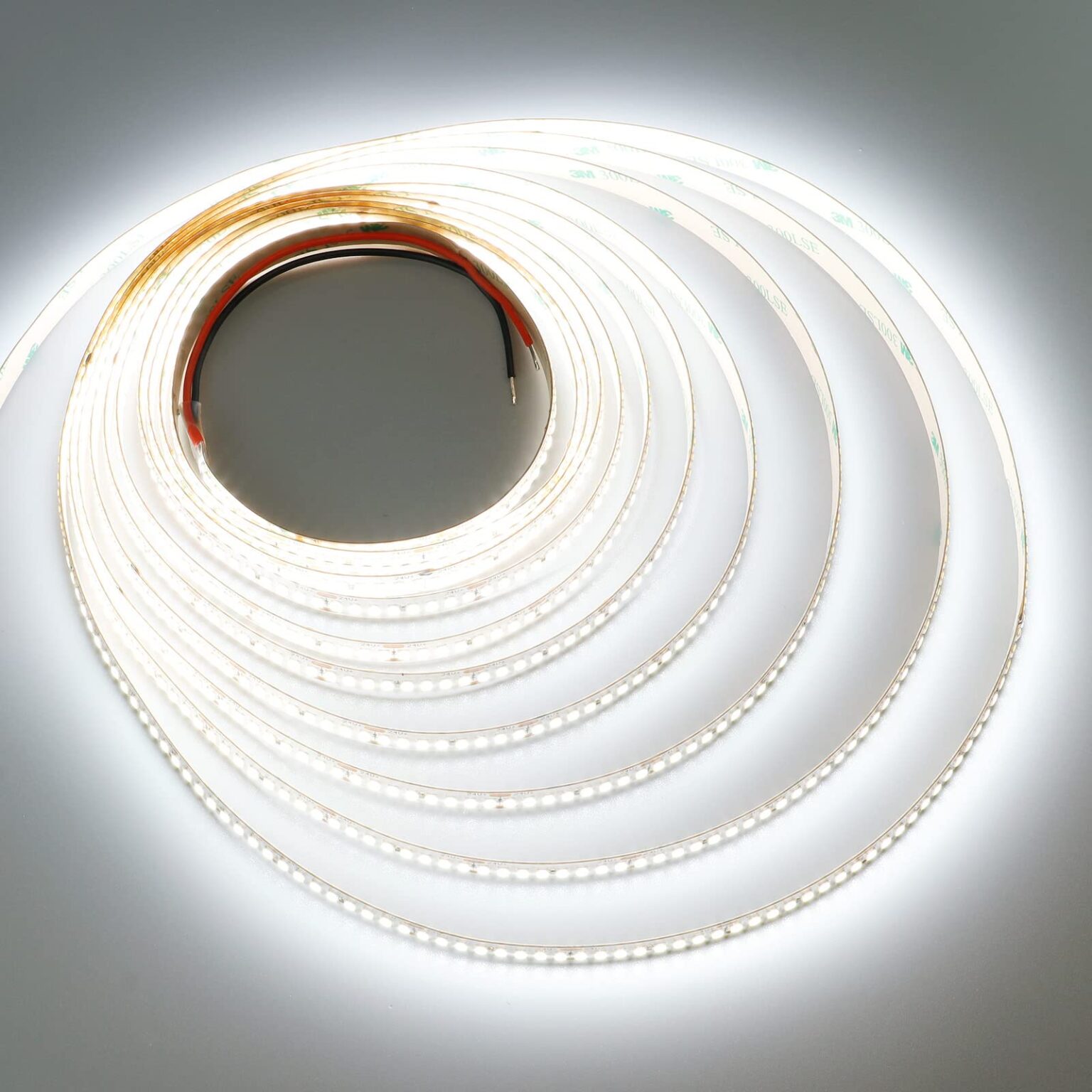 Illustrative example of adhesive led light strips from Google Search