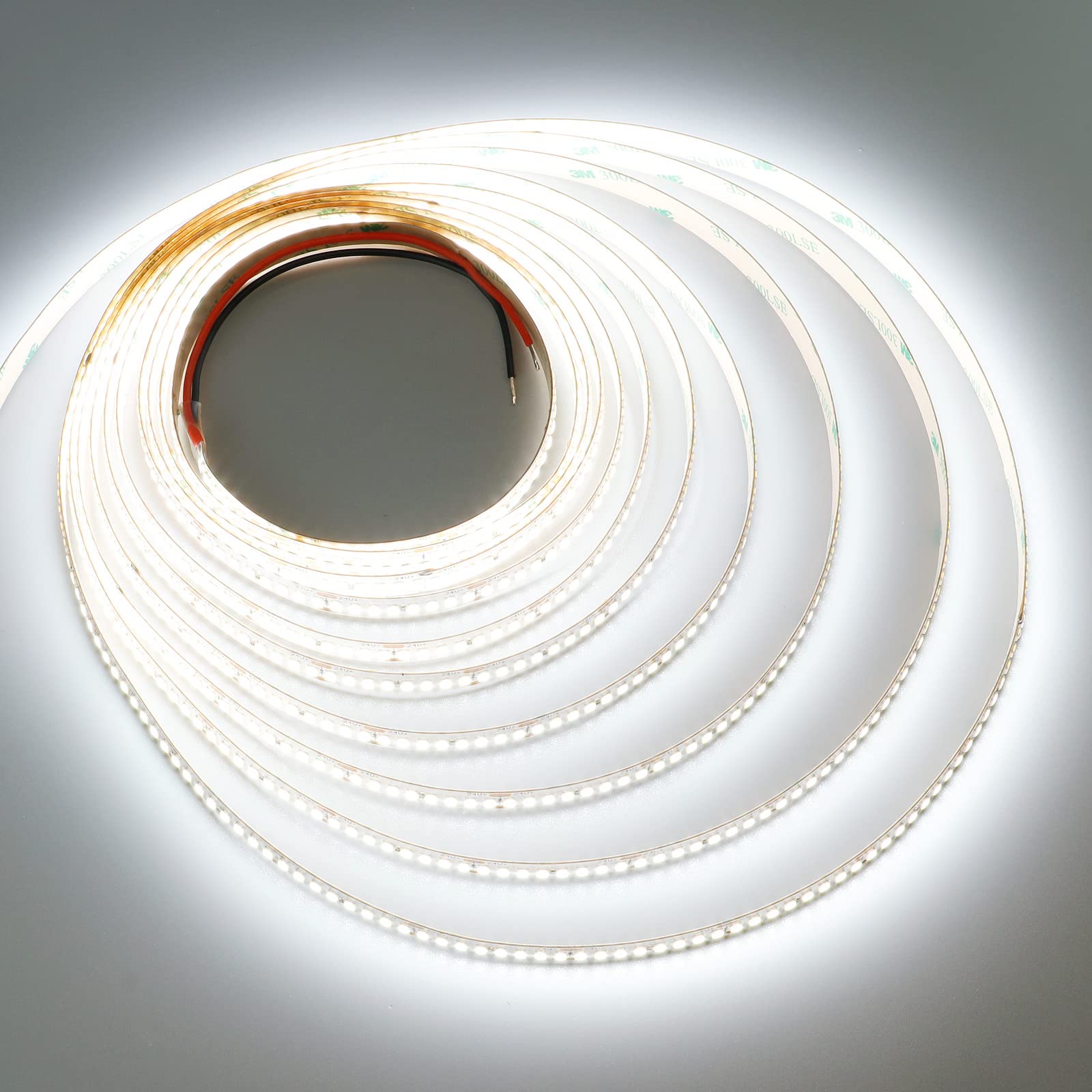 Illustrative example of adhesive led light strips from Google Search