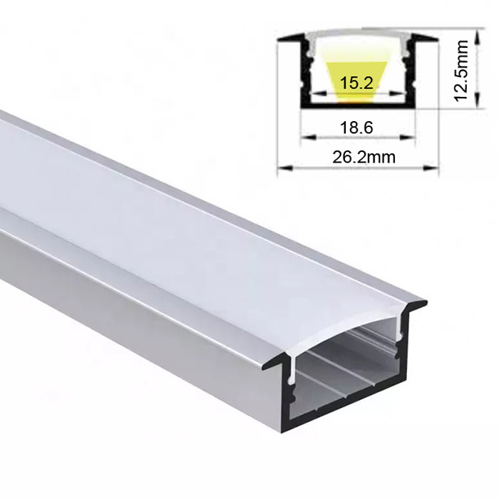 Illustrative example of aluminum led channel for led strip lights from Google Search