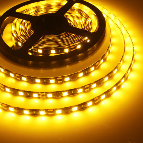 Illustrative example of amber led light strip from Google Search