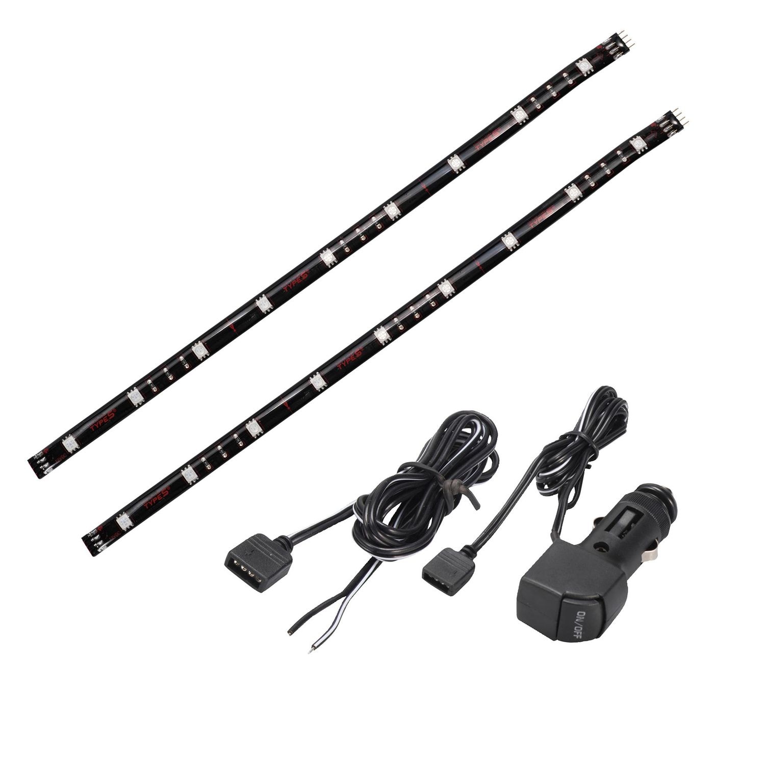 Illustrative example of autozone led light strips from Google Search
