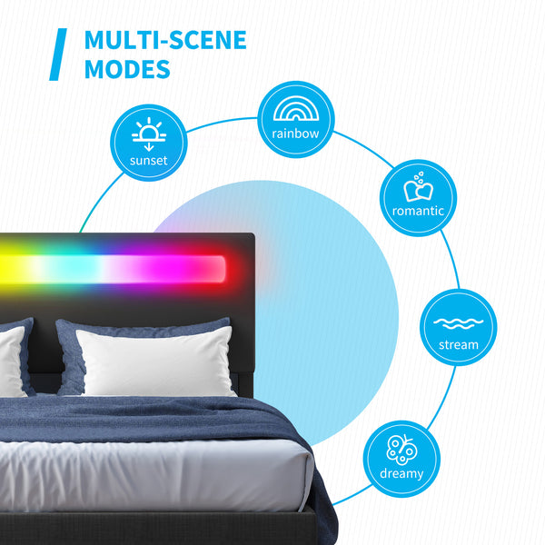 Illustrative example of bed led lights from Google Search