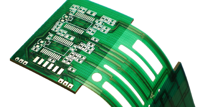 Illustrative example of bendable circuit board from Google Search