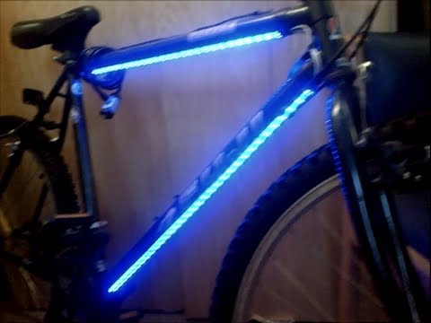 Illustrative example of bicycle led strip from Google Search