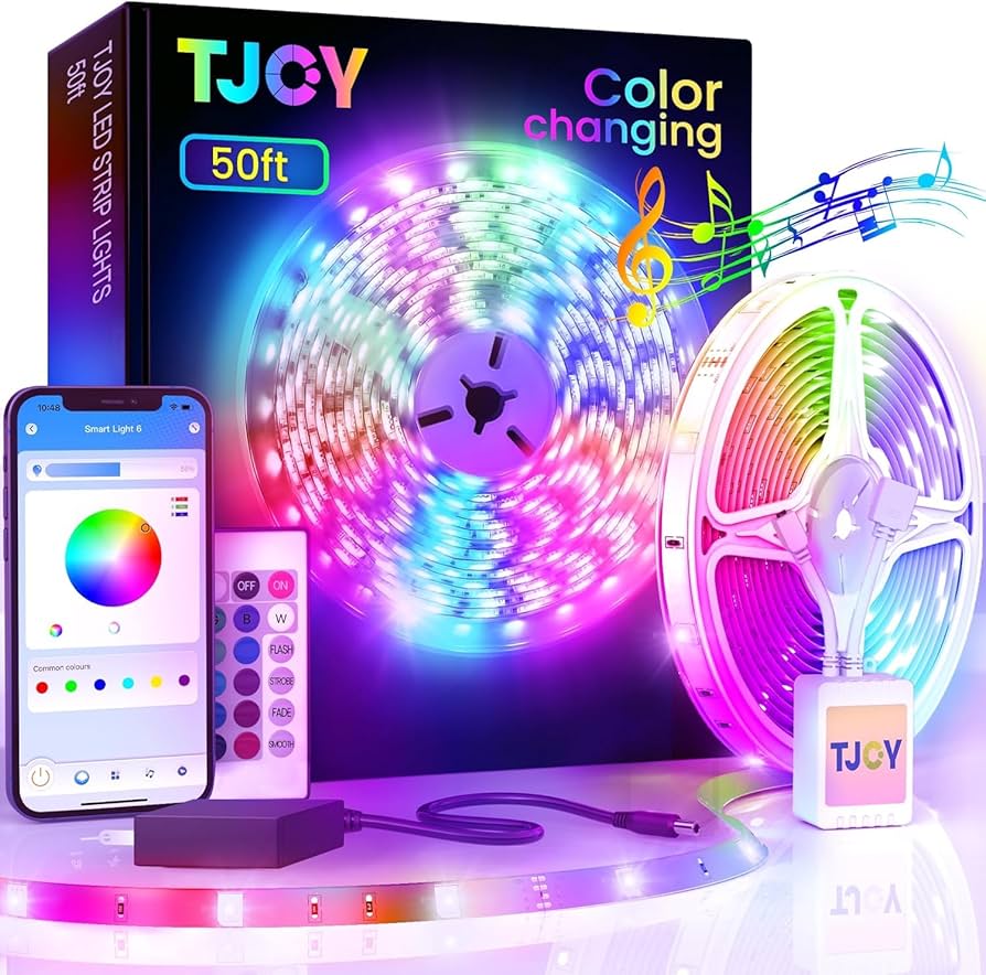 Illustrative example of bluetooth led light strip from Google Search