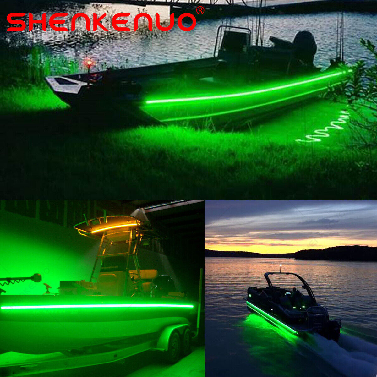 Illustrative example of boat strip lighting from Google Search