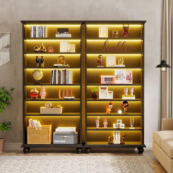 Illustrative example of book shelf led lights from Google Search