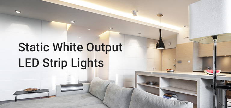 Illustrative example of bright white led light strips from Google Search