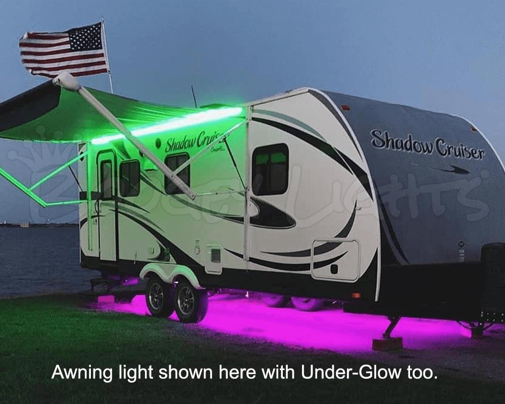 Illustrative example of camper awning led light strip from Google Search