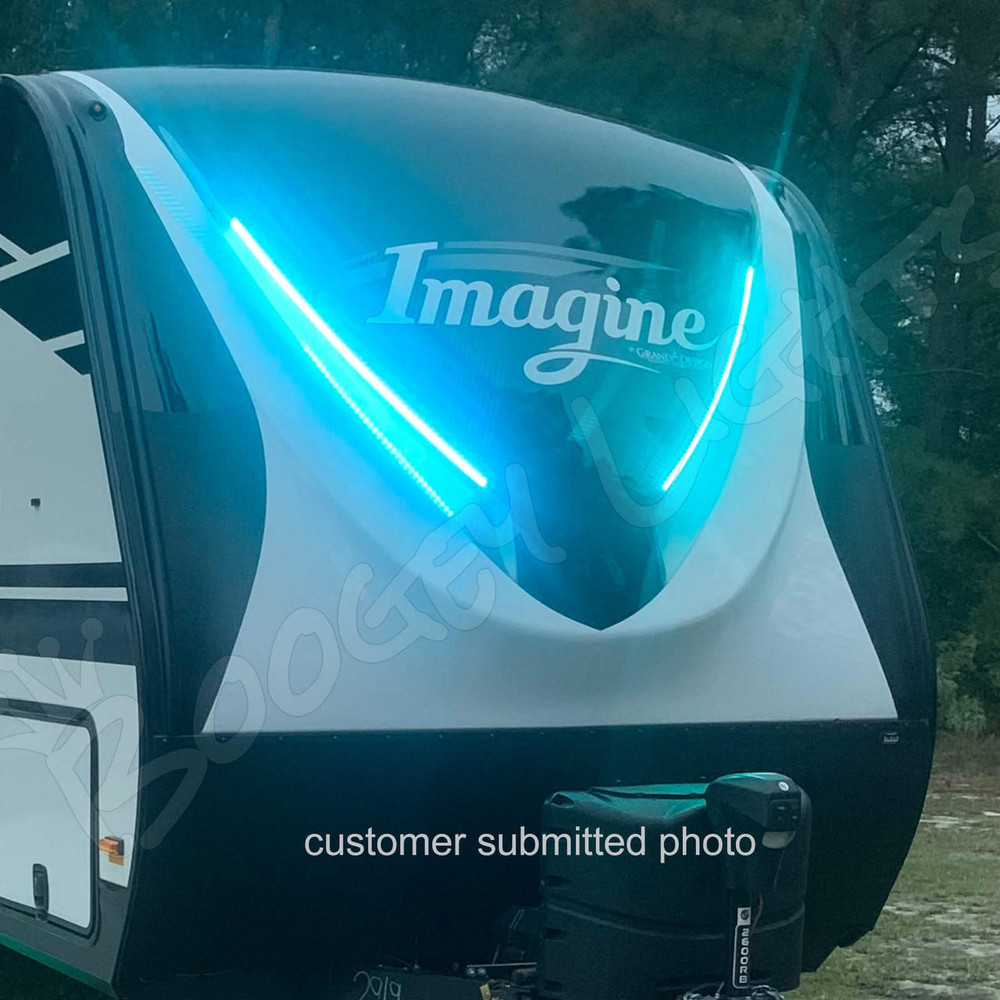 Illustrative example of camper led light strips from Google Search