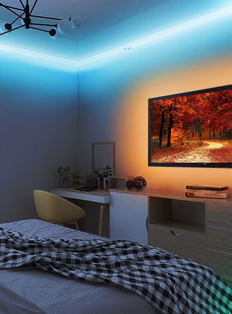 Illustrative example of ceiling led strip lighting from Google Search
