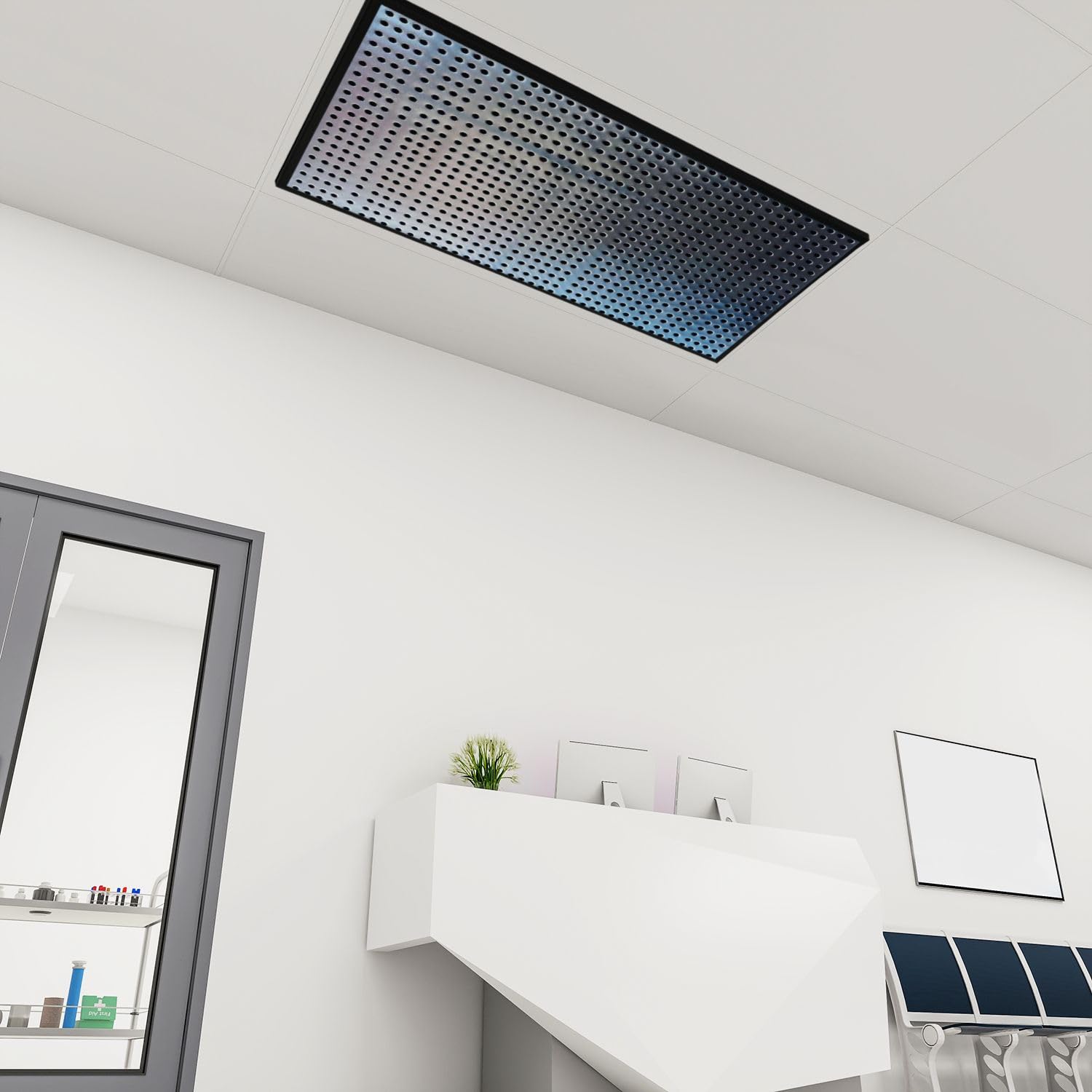 Illustrative example of ceiling light cover