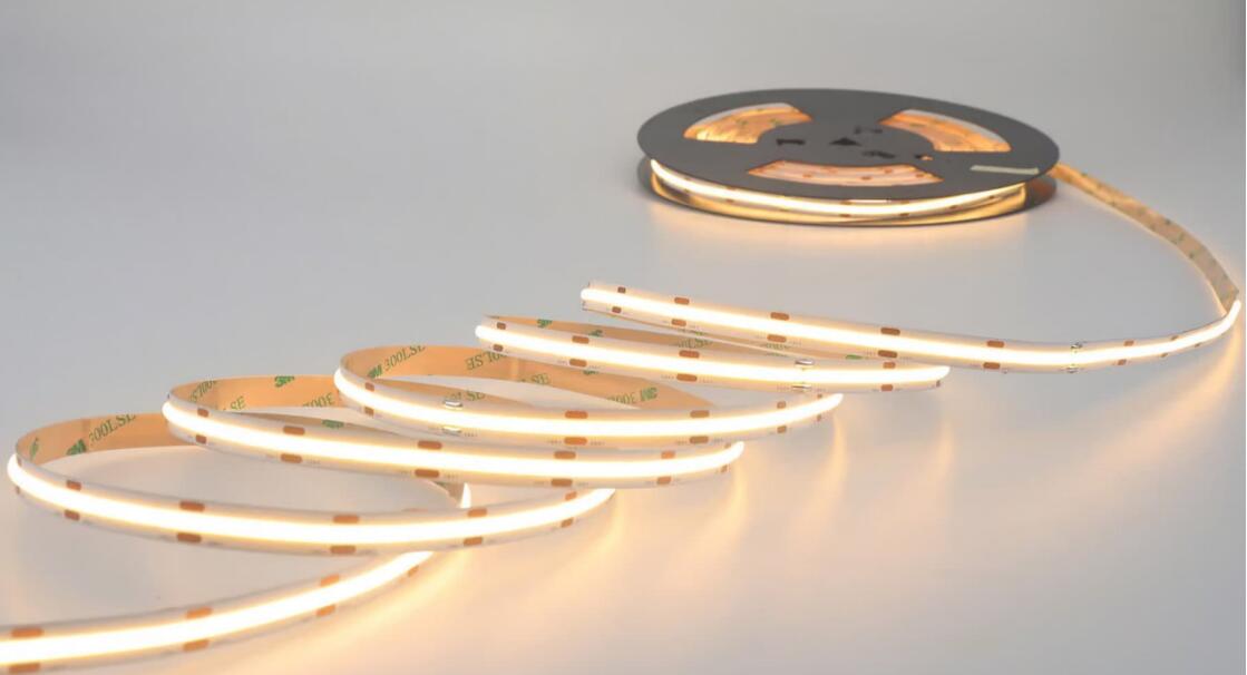 Illustrative example of chip on board led strip