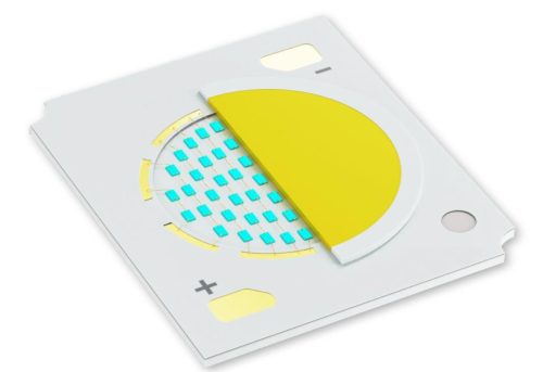 Illustrative example of chip on board led strip