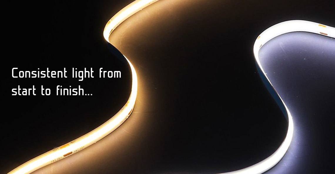 Illustrative example of cob led strip from Google Search