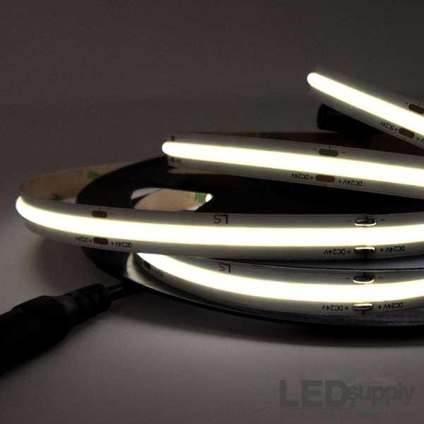 Illustrative example of cob led strip lights from Google Search