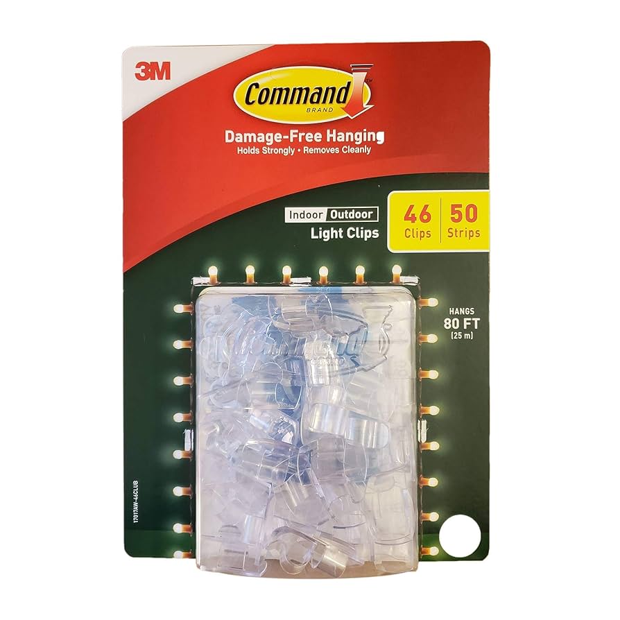 Illustrative example of command strips for led lights from Google Search