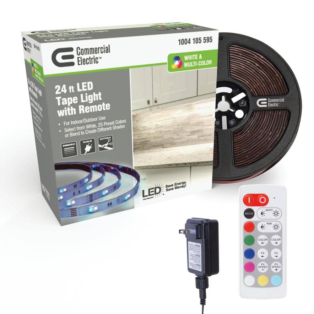 Illustrative example of commercial electric led strip lights from Google Search
