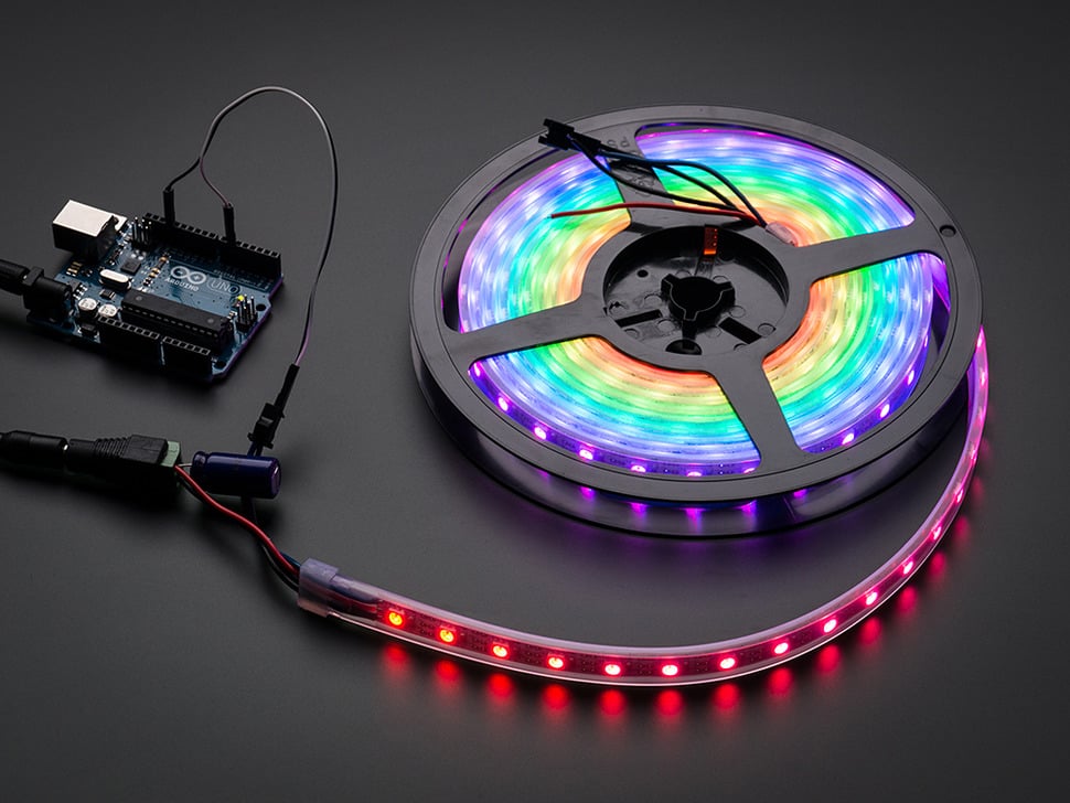 Illustrative example of control led strip from Google Search