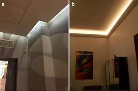Illustrative example of cove lighting from Google Search