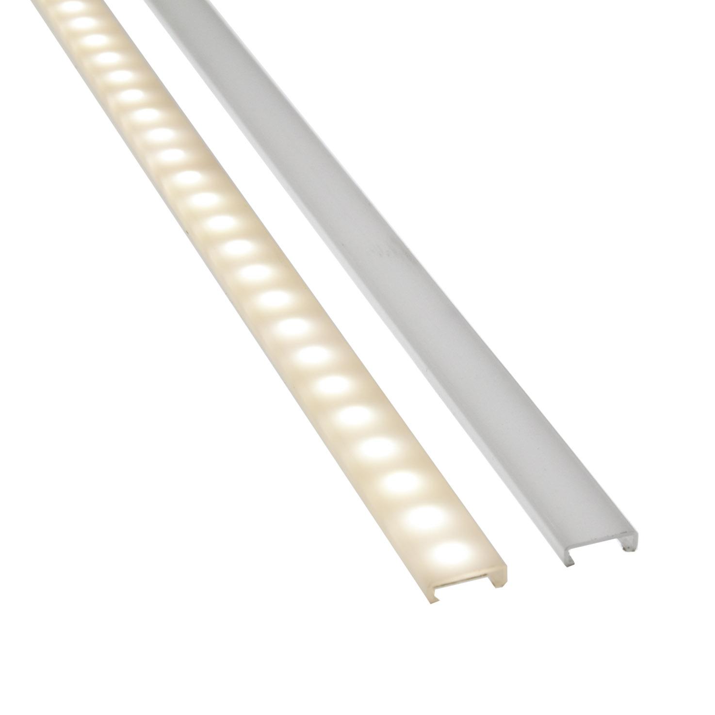 Illustrative example of covered led strip lights from Google Search