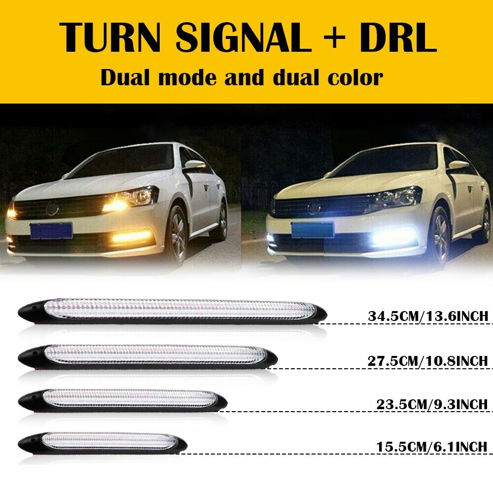 Illustrative example of daytime running led strip from Google Search