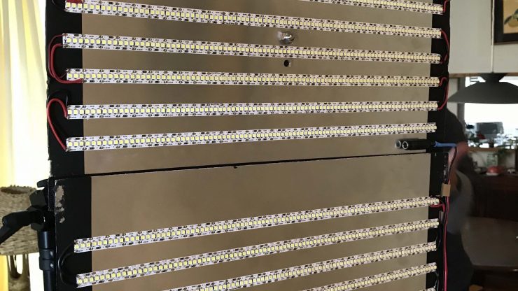 Illustrative example of diy led light strip from Google Search