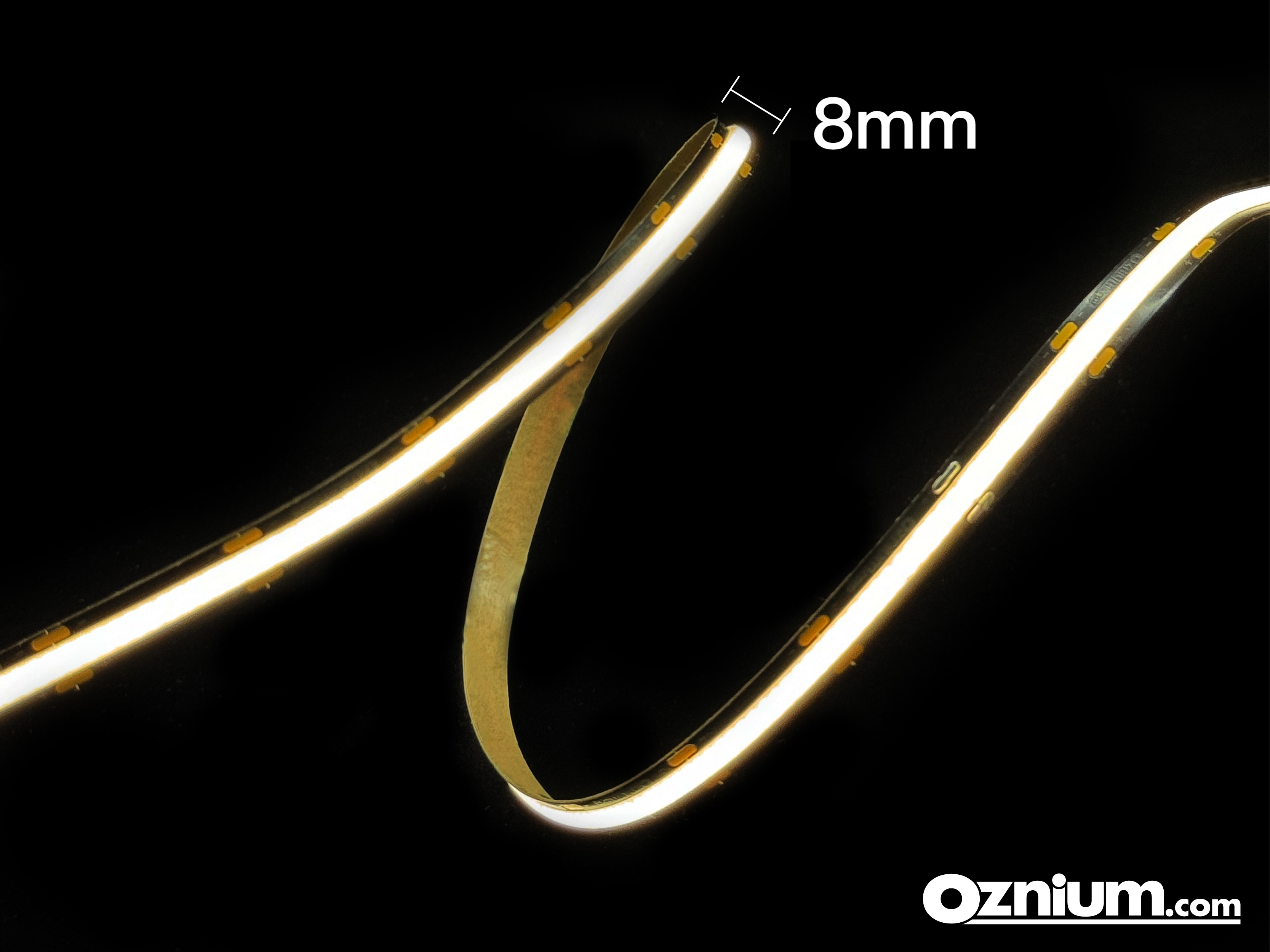 Illustrative example of dotless led strip lights