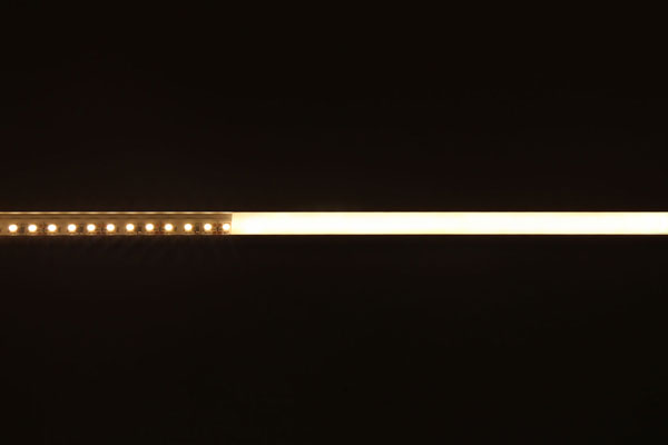 Illustrative example of dotless led strip lights