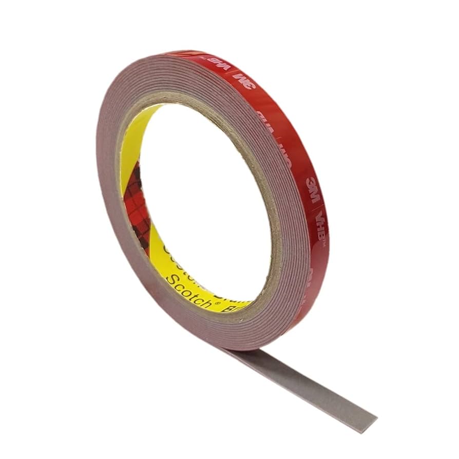 Illustrative example of double sided tape for led strips