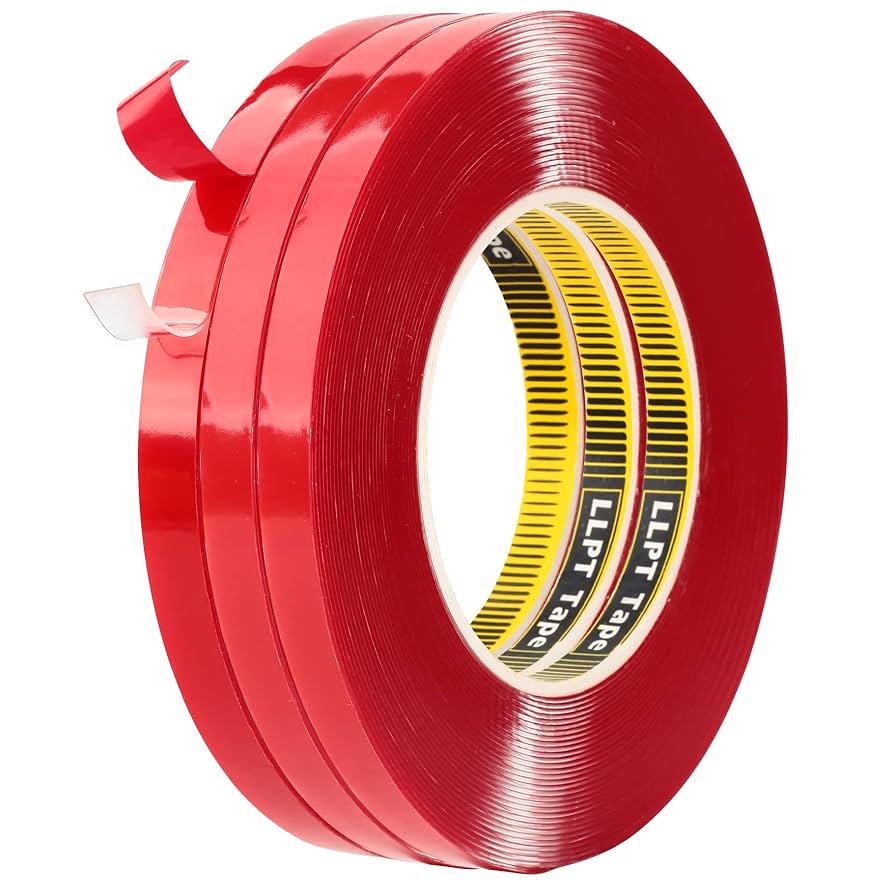 Illustrative example of double sided tape for led strips