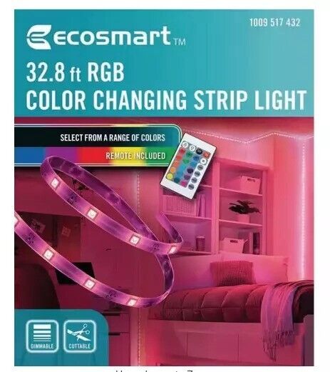 Illustrative example of ecosmart led strip lights from Google Search