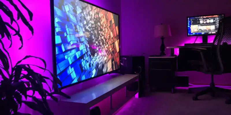 Illustrative example of gamer room led