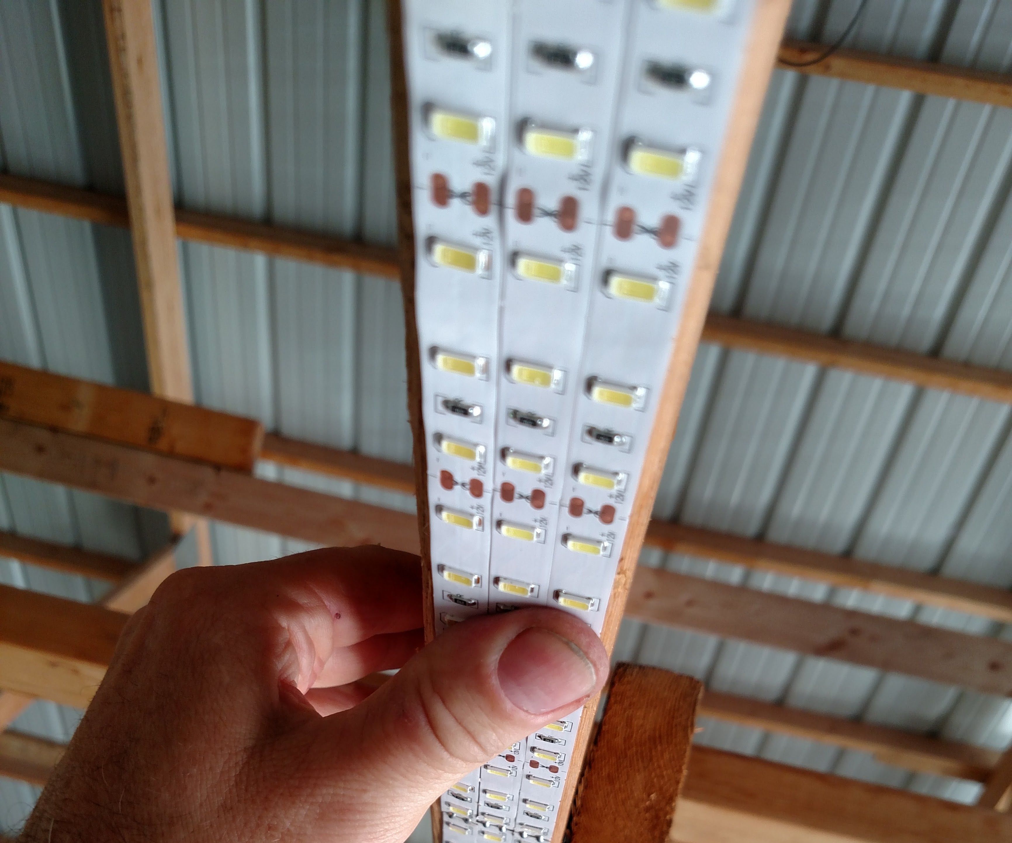 Illustrative example of garage led strip from Google Search
