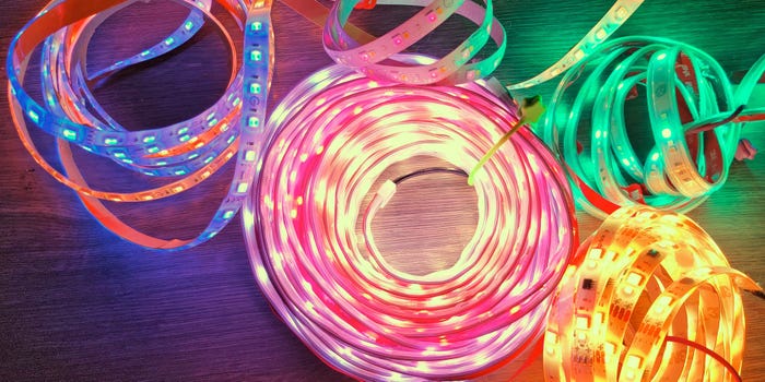Illustrative example of good led strip lights from Google Search