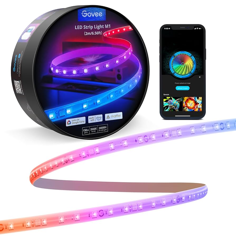 Illustrative example of govee m1 smart led strip light from Google Search