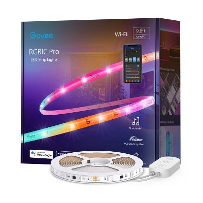 Illustrative example of govee rgbic pro led strip lights from Google Search