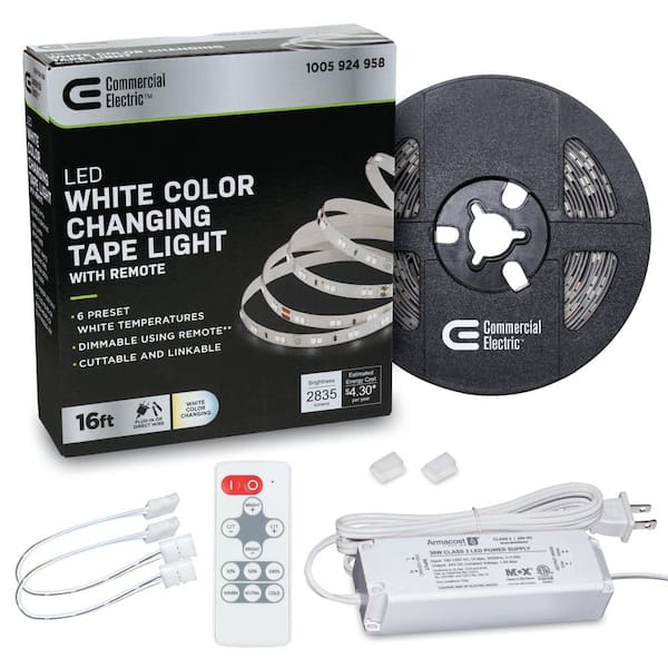 Illustrative example of home depot led light strip